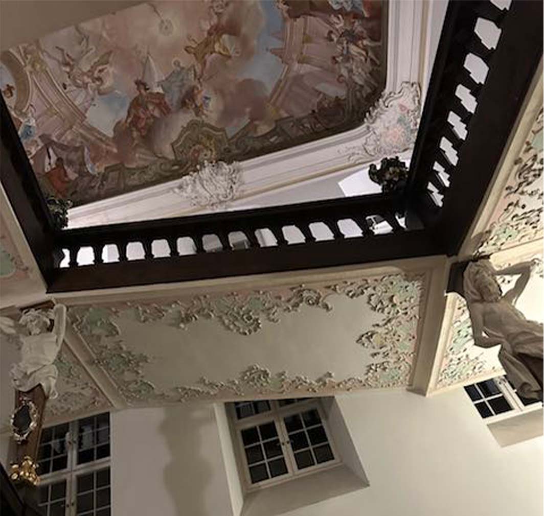 Ochsenhausen Treppenansicht