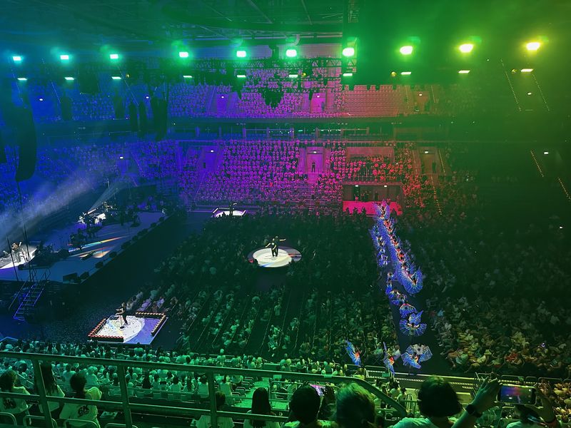Gänsehautmomente für den Unterstufenchor bei 6K UNITED! in der SAP-Arena