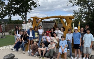 Ein lohnender Ausflug mit Schwung: Die Klasse 7b beim Adventure Golf